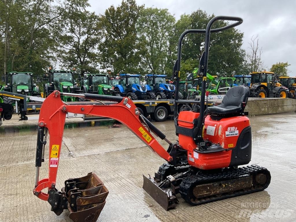 Kubota U 10-3 Mini kotrók < 7t