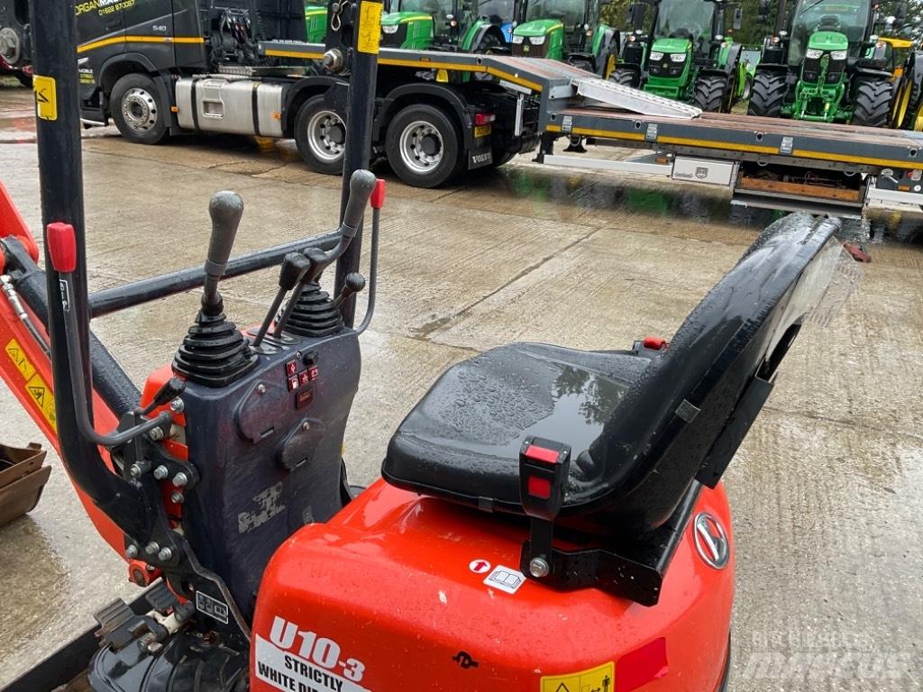 Kubota U 10-3 Mini kotrók < 7t