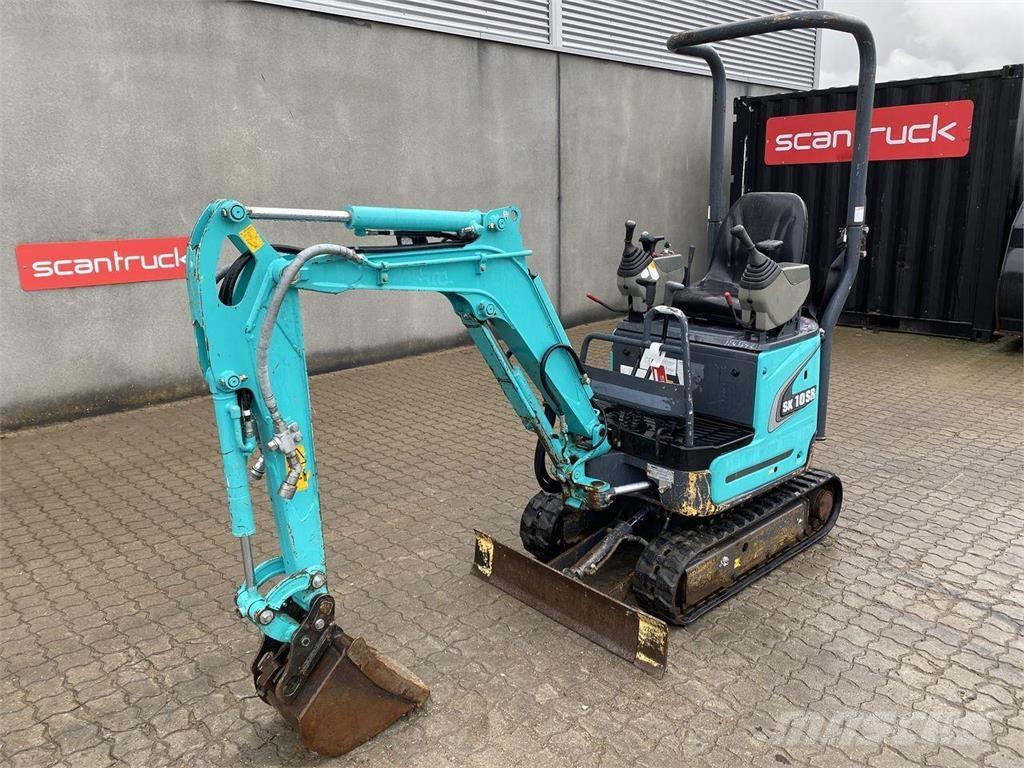Kobelco SK10SR-2 Gumikerekes kotrók
