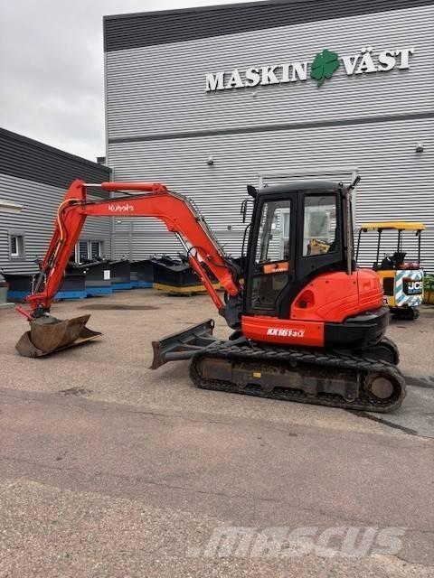 Kubota KX 161-3 Mini kotrók < 7t