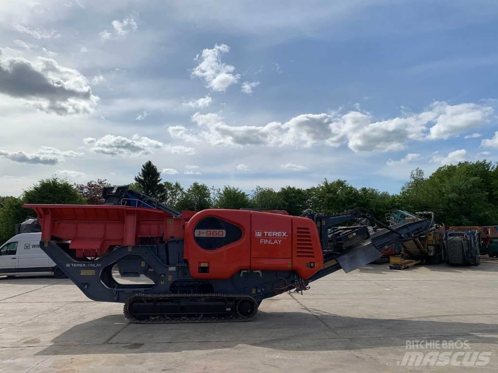Terex Finlay J960 Mobil törőgépek
