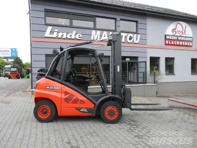 Linde H40T-02 Gázüzemű targoncák