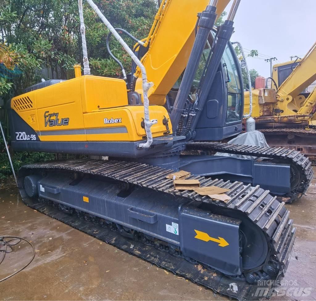 Hyundai R220LC-9S Gumikerekes kotrók