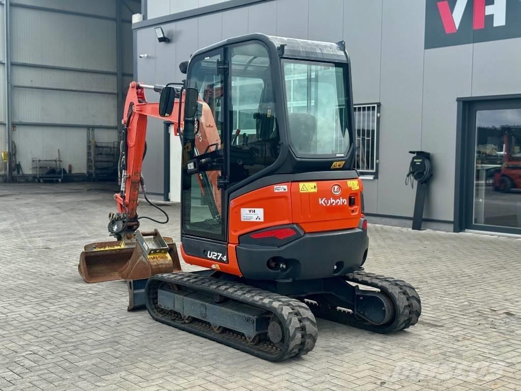 Kubota U 27-4 Mini kotrók < 7t
