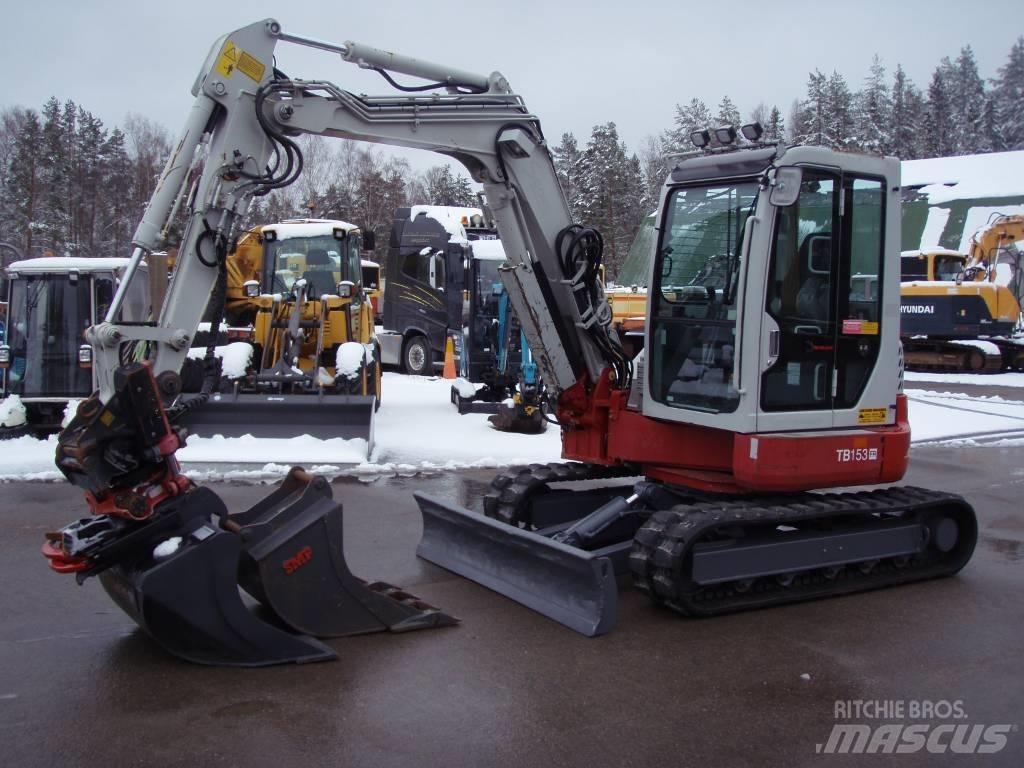 Takeuchi TB153FR Mini kotrók < 7t