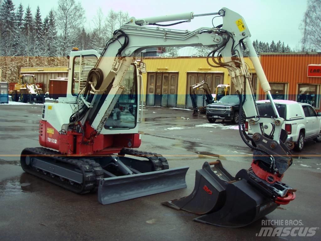 Takeuchi TB153FR Mini kotrók < 7t
