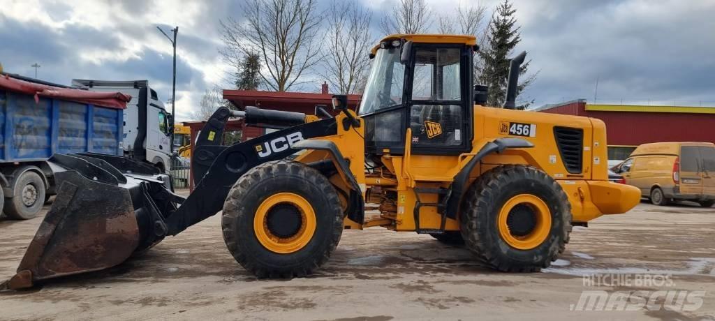 JCB 456 Z Gumikerekes homlokrakodók