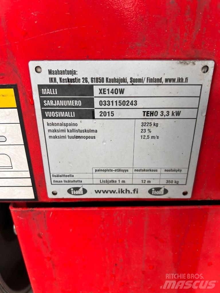 Mantall XE140W Ollós emelők