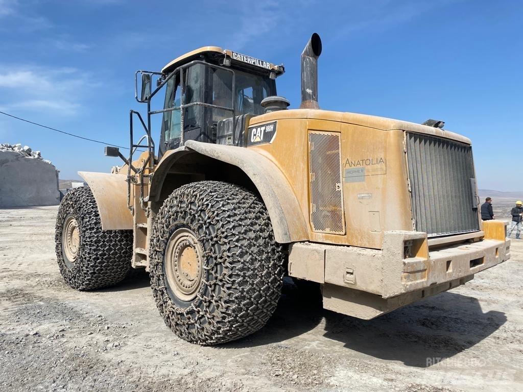 CAT 980 H Gumikerekes homlokrakodók