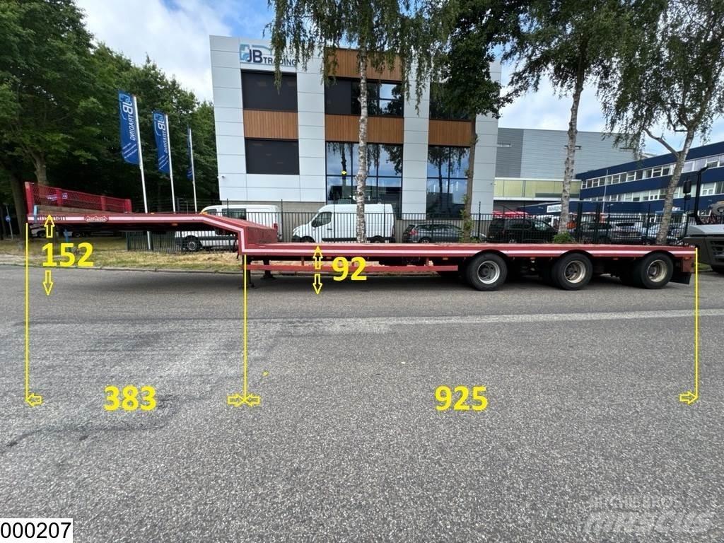 Nooteboom Lowbed Mélybölcsős félpótkocsik