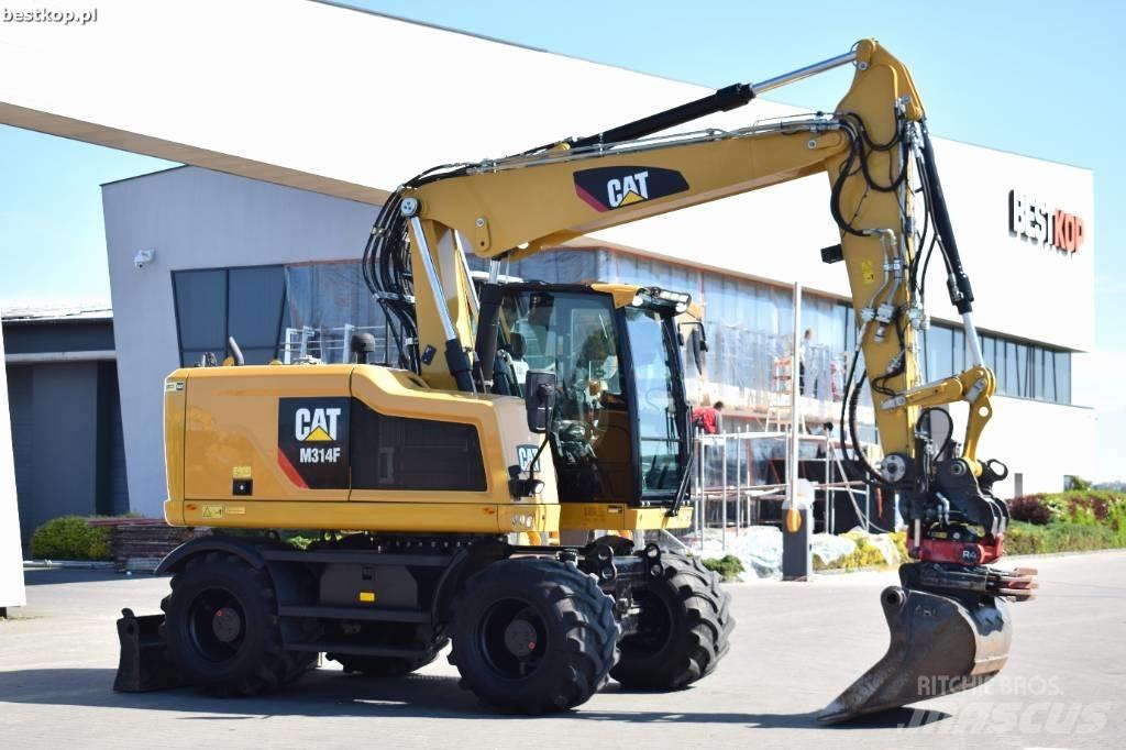 CAT M314F Gumikerekes kotrók