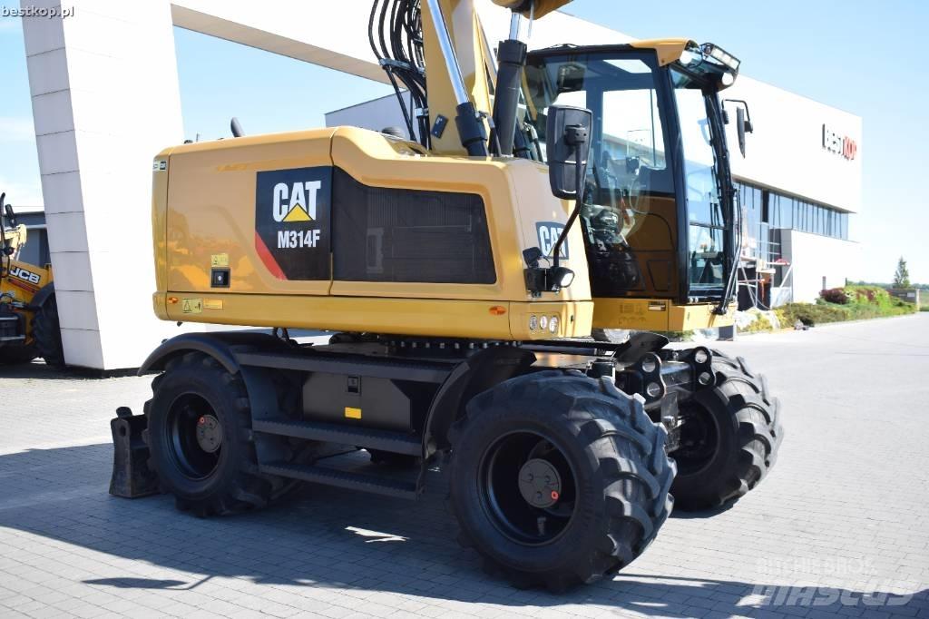 CAT M314F Gumikerekes kotrók