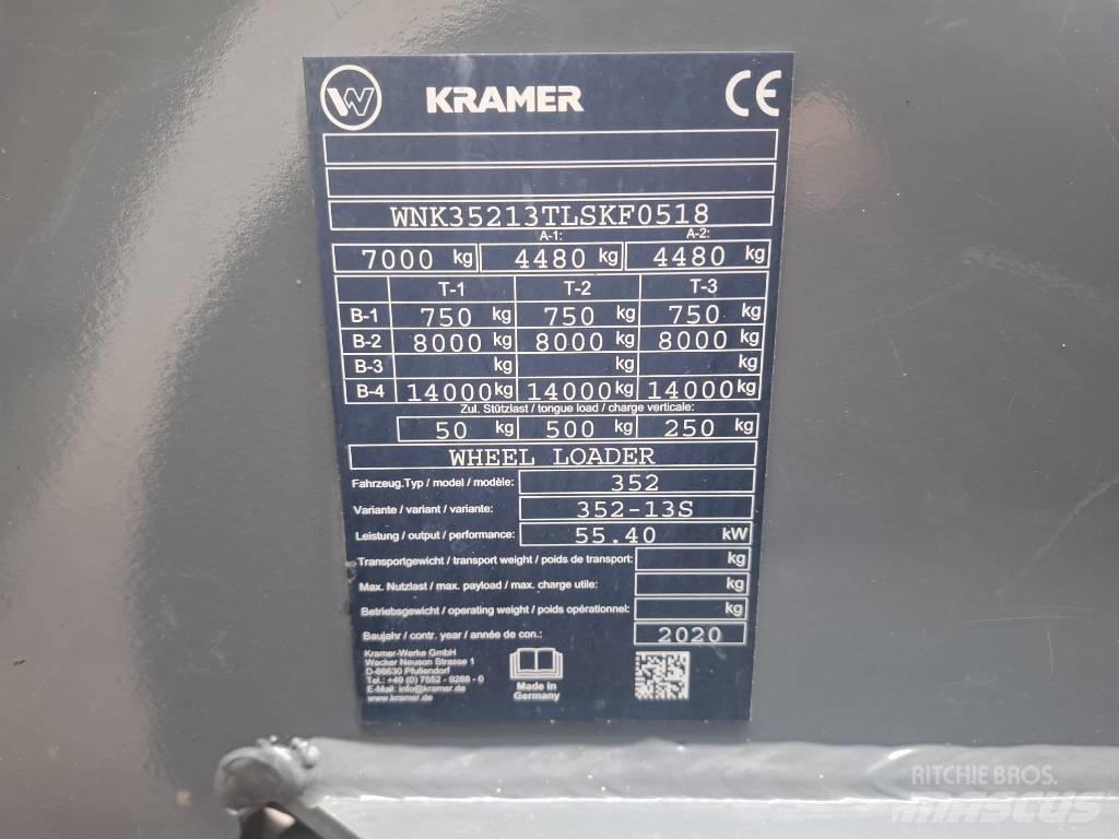 Kramer 8105 Gumikerekes homlokrakodók