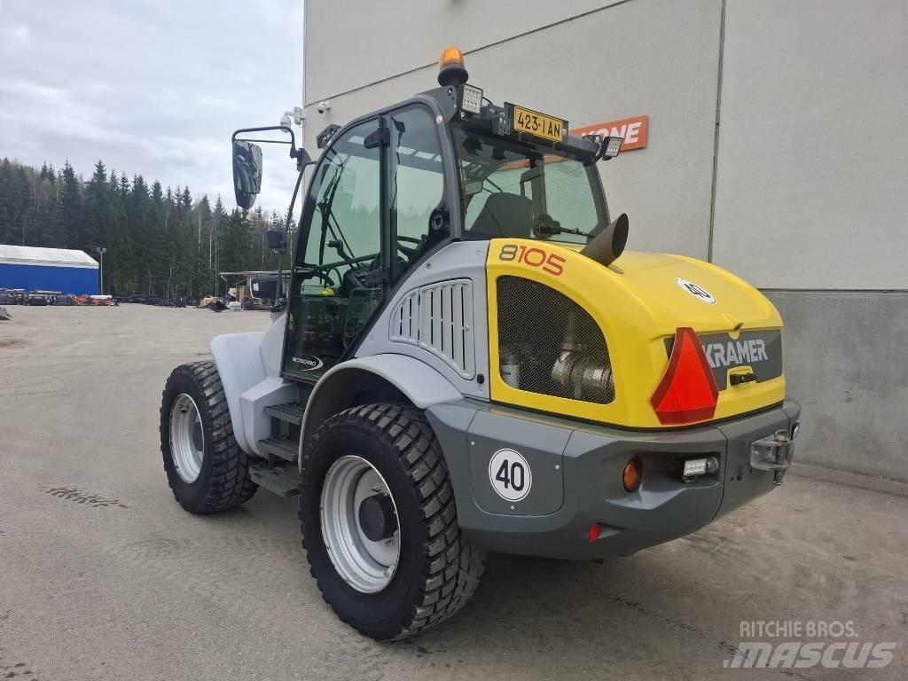 Kramer 8105 Gumikerekes homlokrakodók