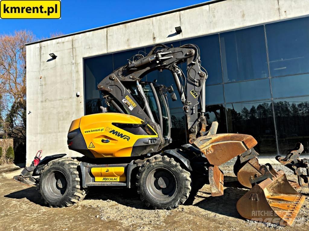 Mecalac 15 MWR Gumikerekes kotrók