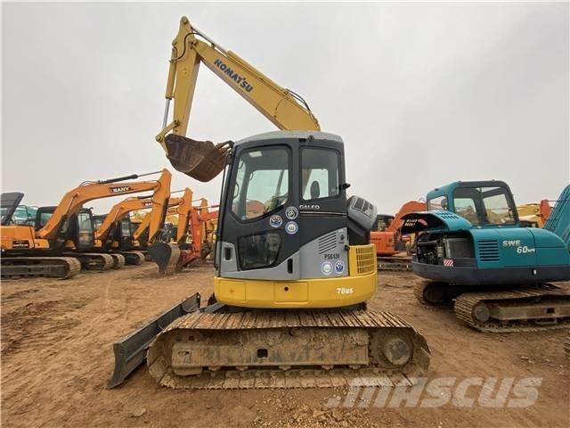 Komatsu pc78us Lánctalpas kotrók