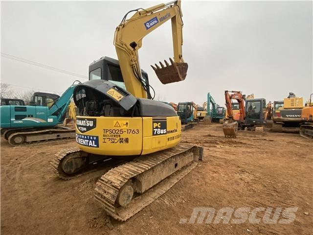 Komatsu pc78us Lánctalpas kotrók