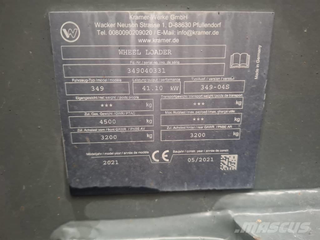 Kramer 5065 Gumikerekes homlokrakodók