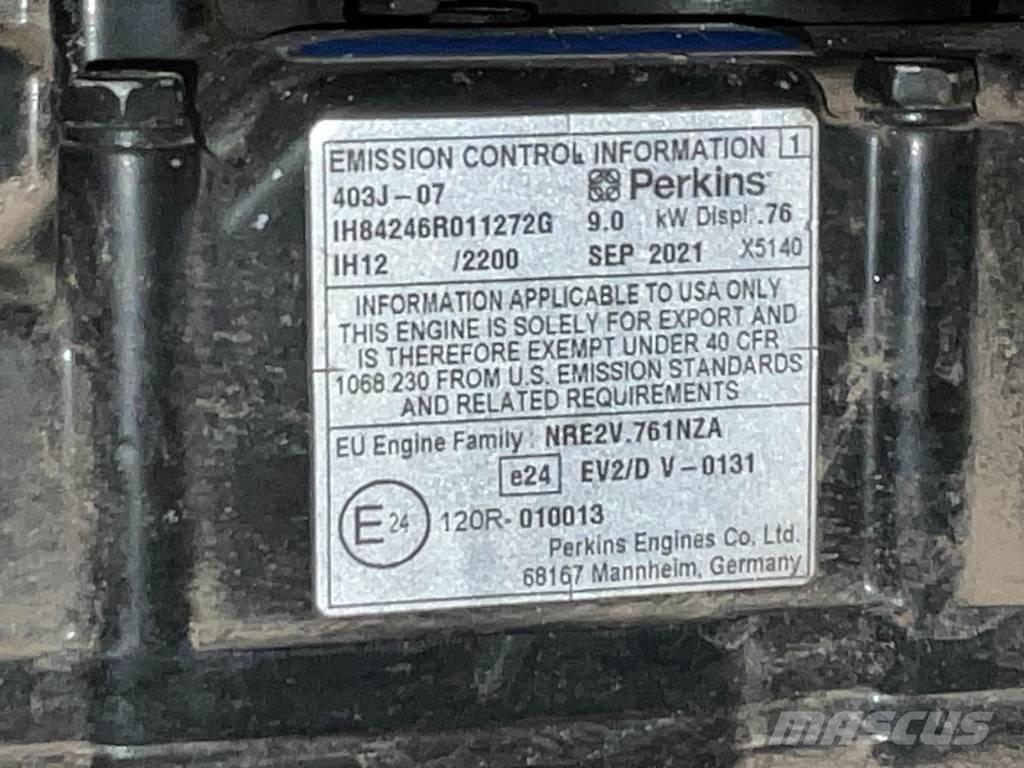 JCB 8008 Mini kotrók < 7t