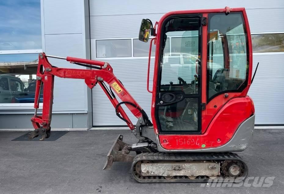 Yanmar SV 15 Mini kotrók < 7t