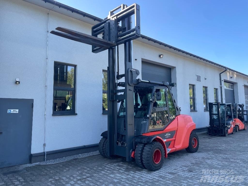 Linde H80T-03/1100 Gázüzemű targoncák