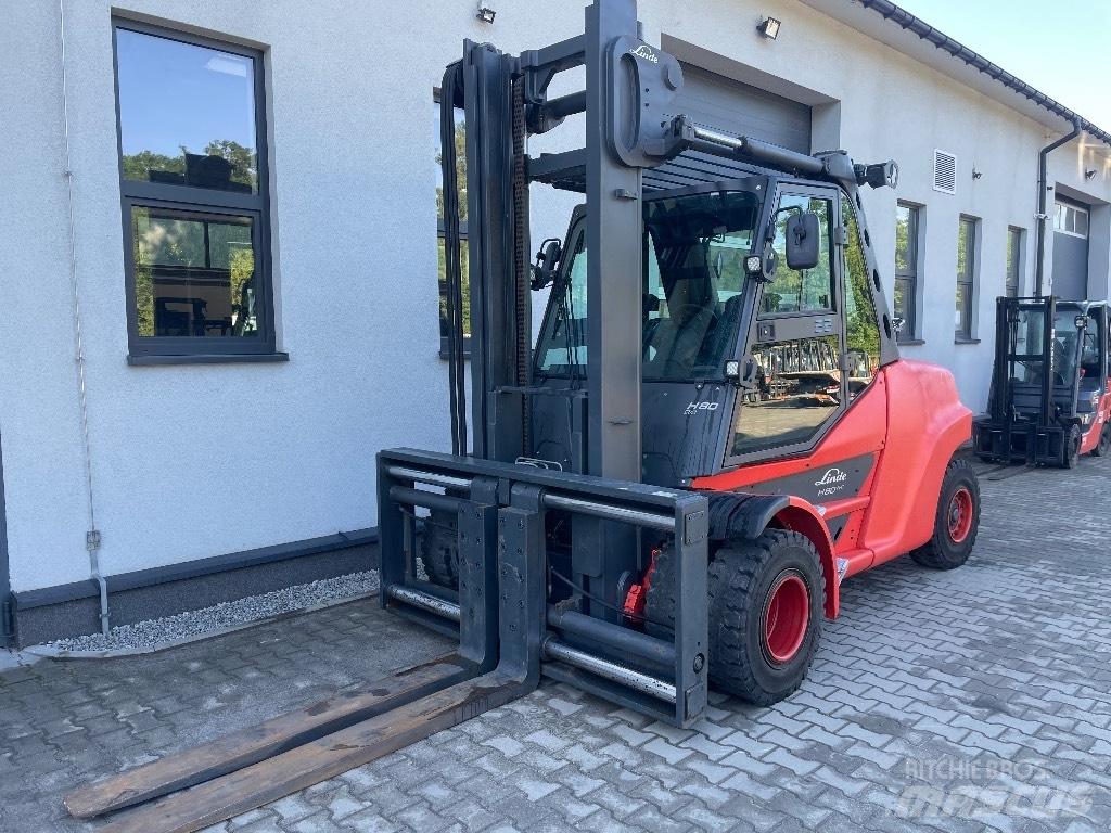 Linde H80T-03/1100 Gázüzemű targoncák