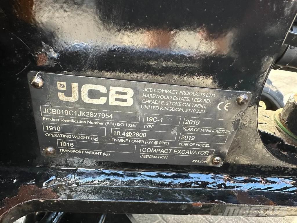 JCB 19C-1 Mini kotrók < 7t