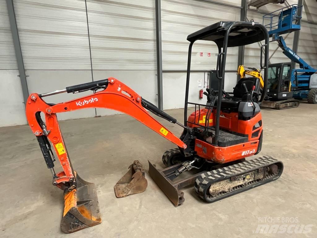 Kubota U 17-3 A Mini kotrók < 7t