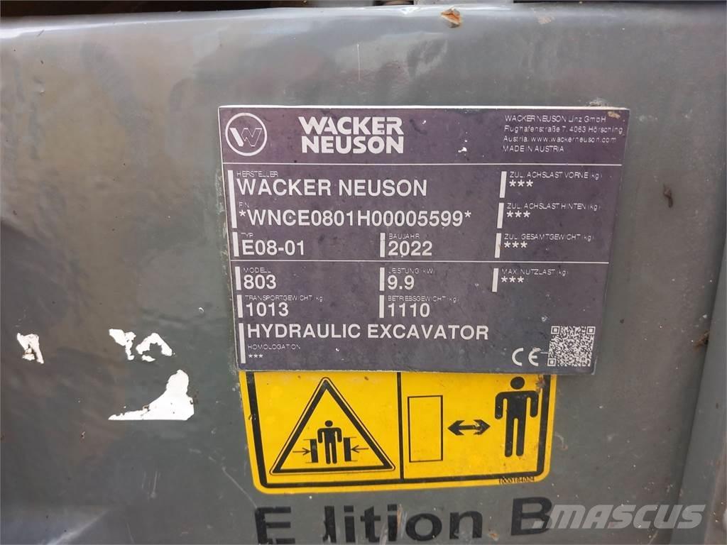 Wacker Neuson 803 Lánctalpas kotrók