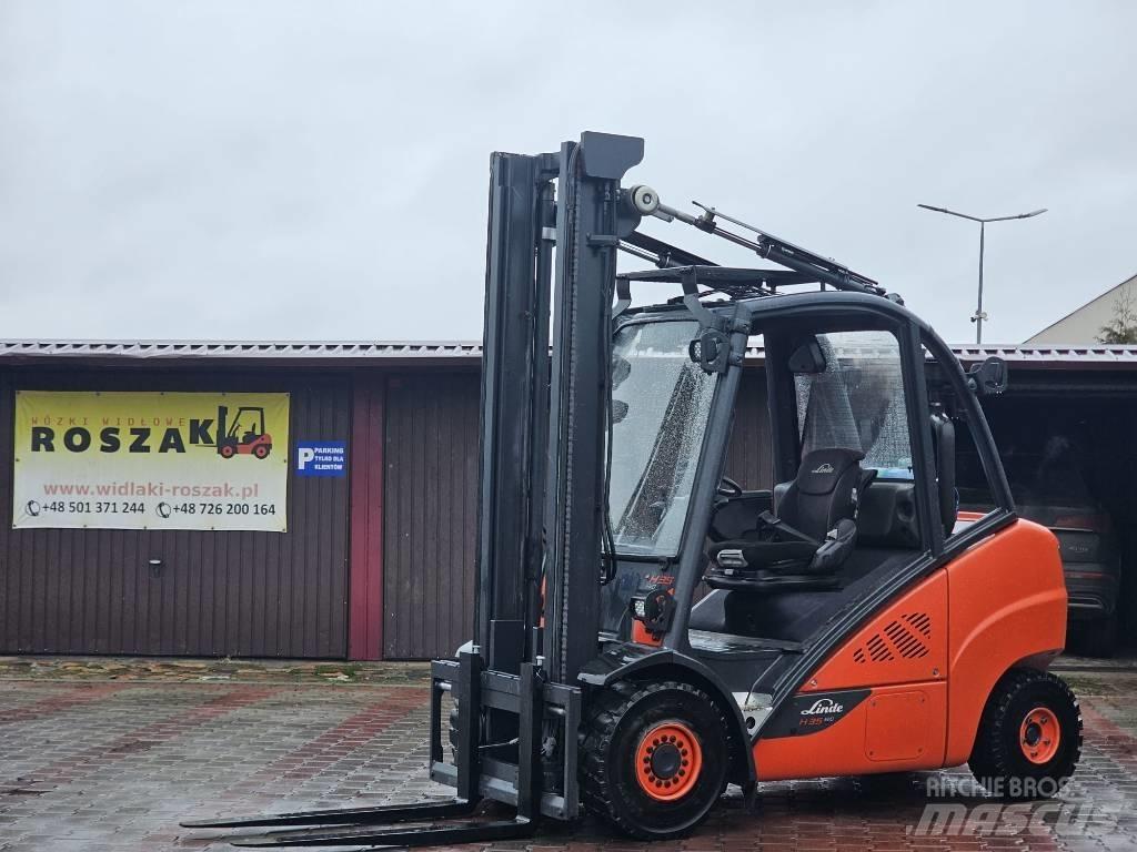 Linde H35T-02 Gázüzemű targoncák