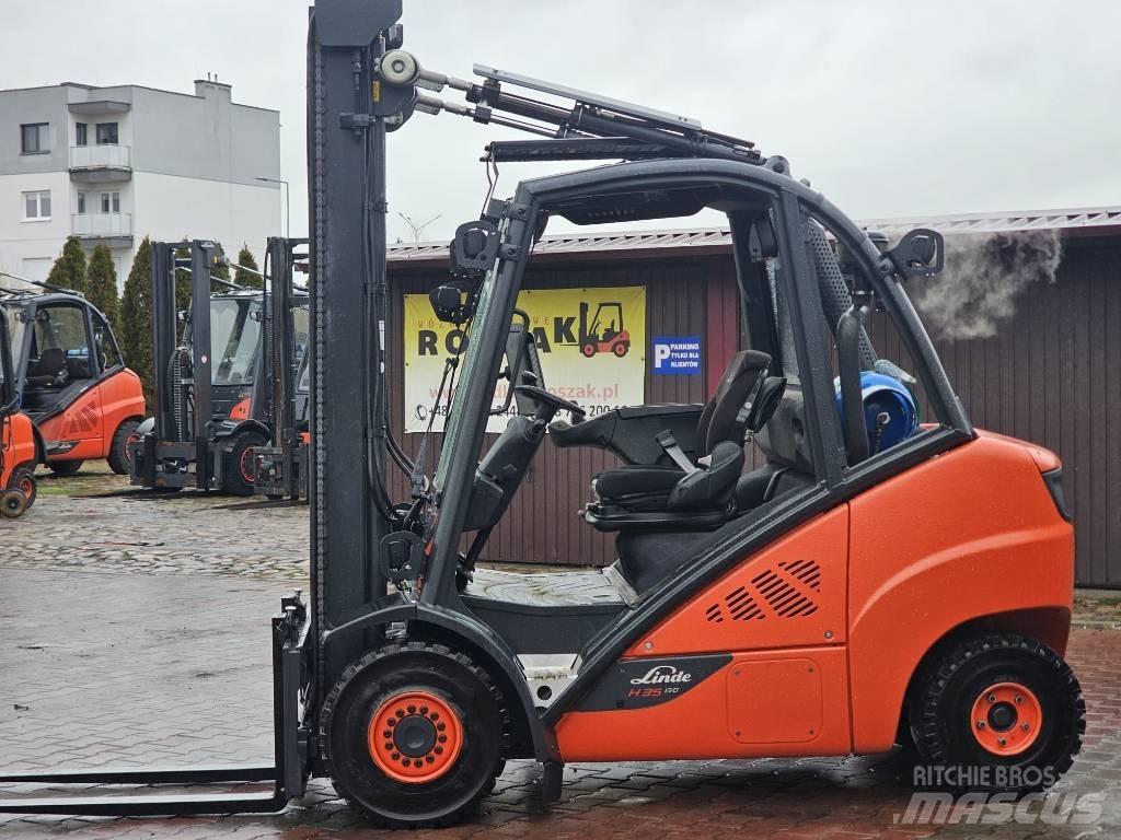 Linde H35T-02 Gázüzemű targoncák