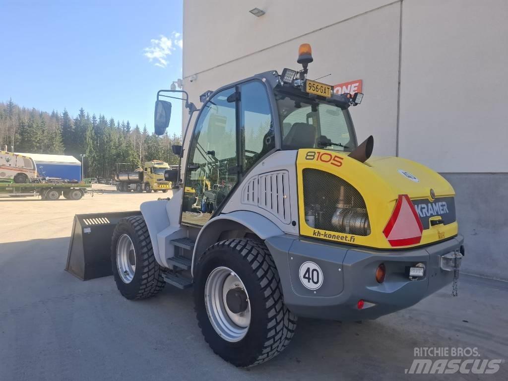 Kramer 8105 Gumikerekes homlokrakodók