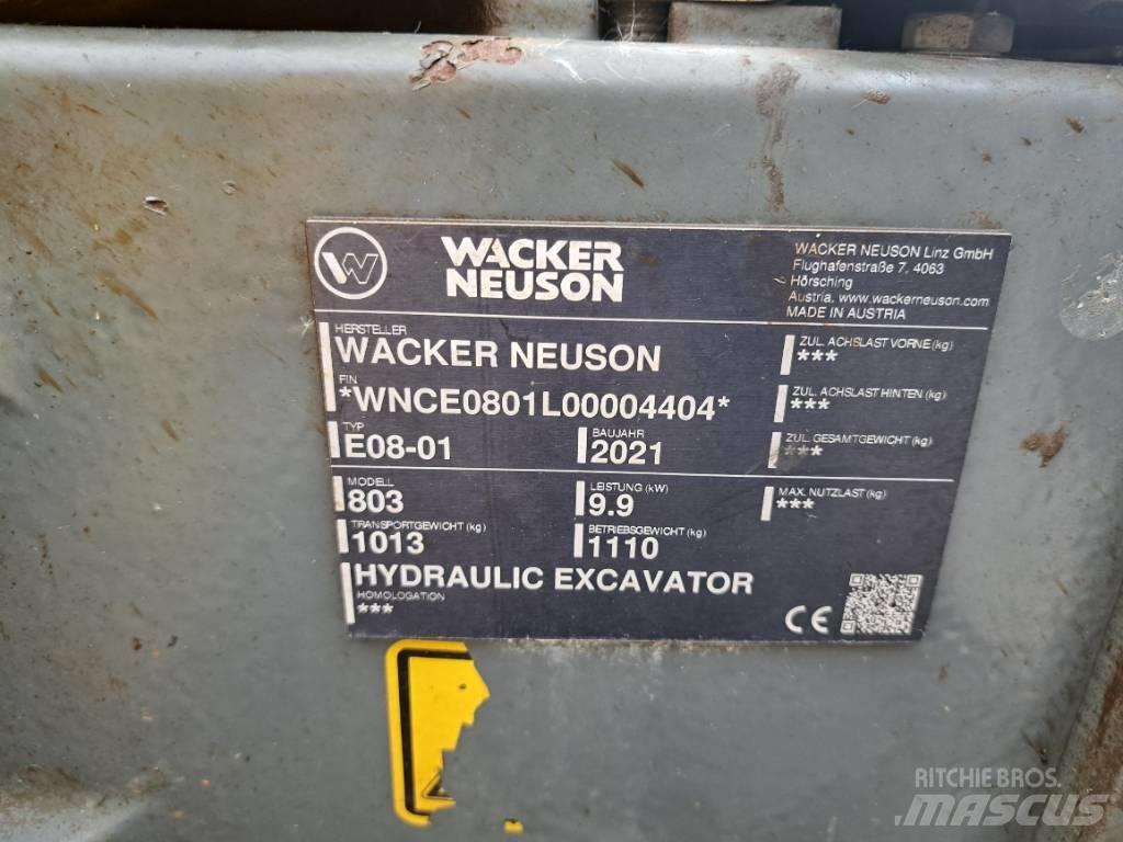 Wacker Neuson 803 Lánctalpas kotrók