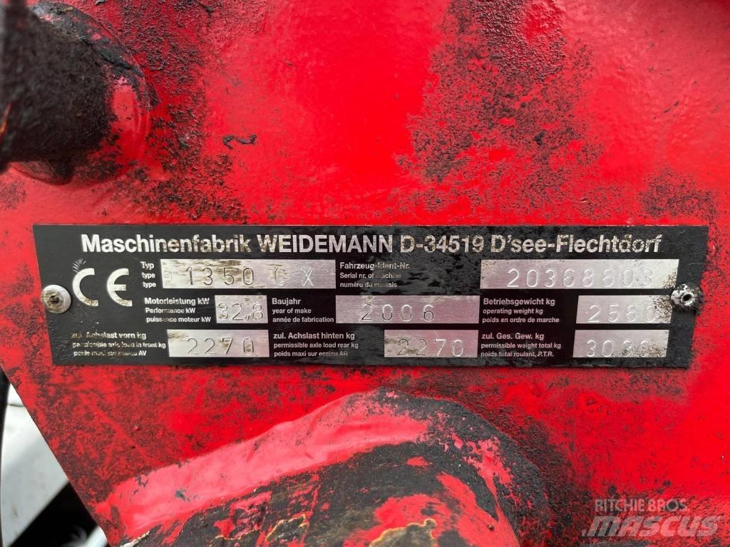 Weidemann 1350CX45 Kompaktrakodók