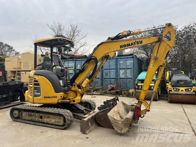 Komatsu PC 35 MR 5 Mini kotrók < 7t