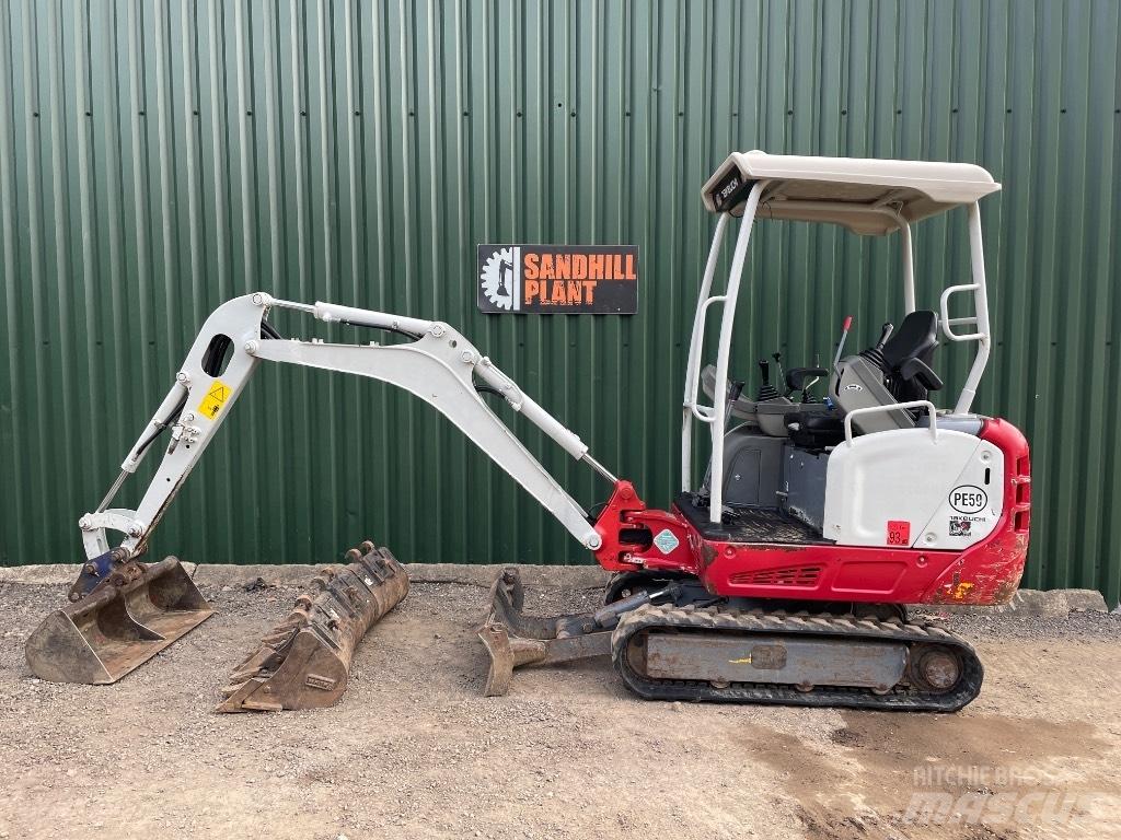 Takeuchi TB 216 Mini kotrók < 7t