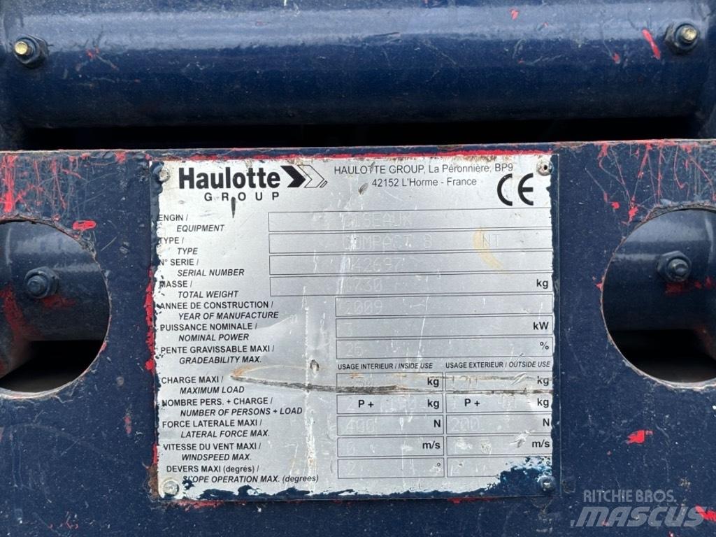 Haulotte Compact 8 Ollós emelők