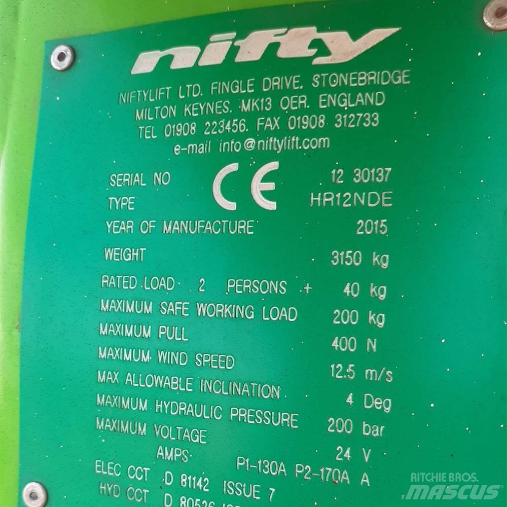 Niftylift HR 12 Karos emelők
