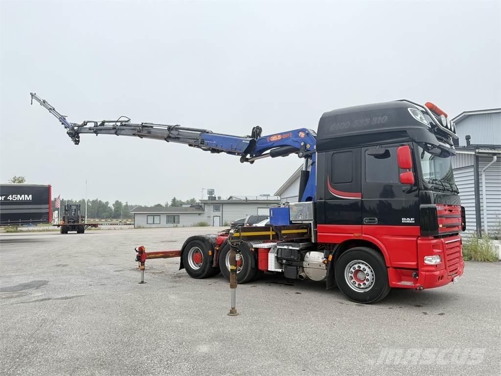 DAF XF105.510 6X4 Darus teherautók