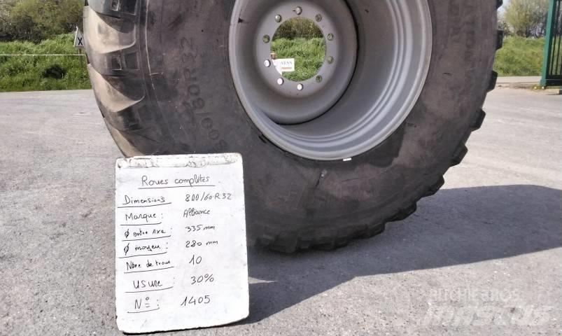 Alliance 800/60R32 Gumiabroncsok, kerekek és felnik