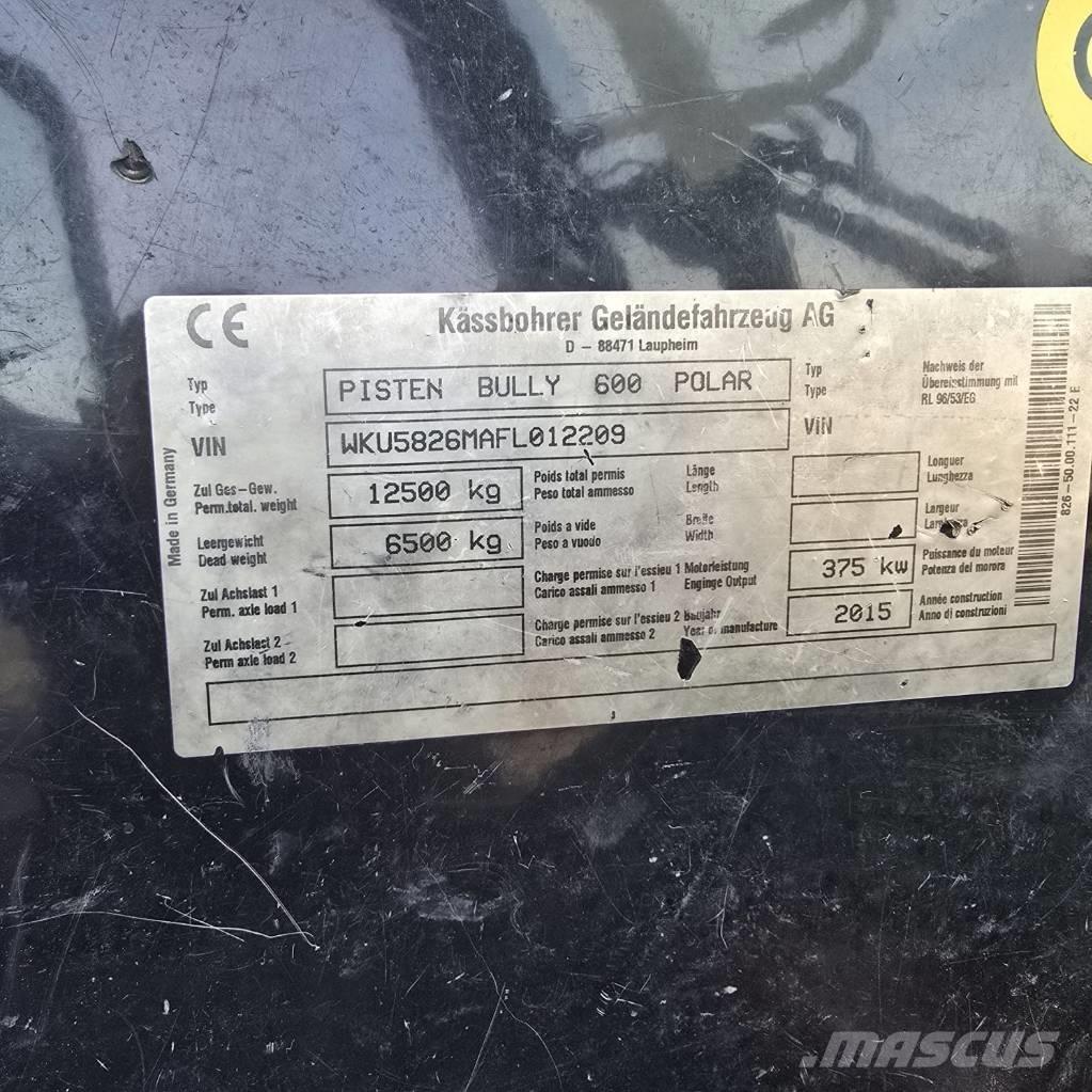 Kässbohrer PB 600 Sípálya kezelő gépek