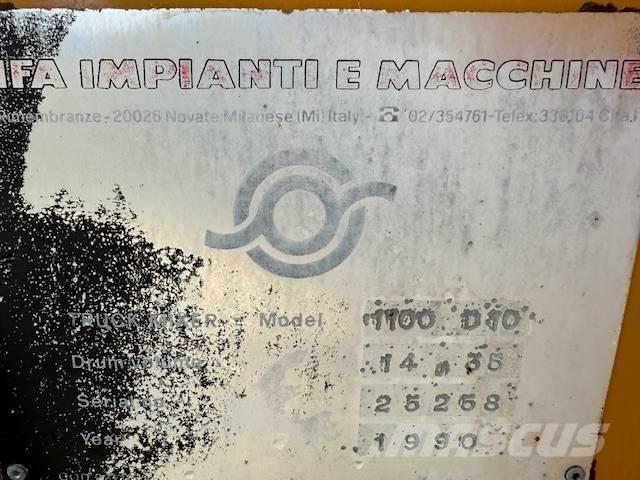 Cifa RY 1100 Beton tartozékok