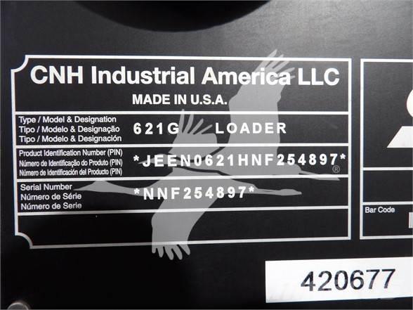 CASE 621G XT Gumikerekes homlokrakodók