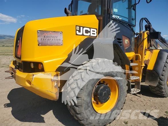 JCB 417 Gumikerekes homlokrakodók