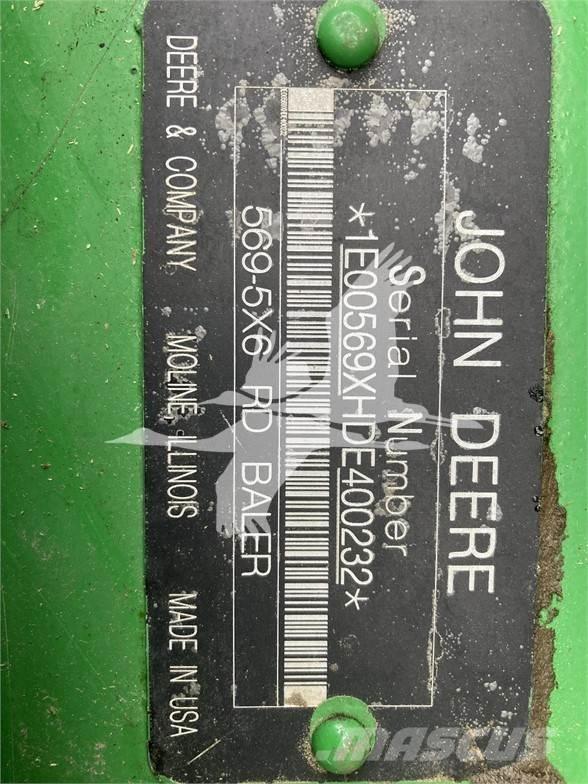 John Deere 569 Körbálázók