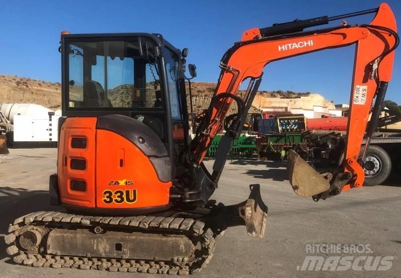 Hitachi ZX 33 U-5 A Mini kotrók < 7t
