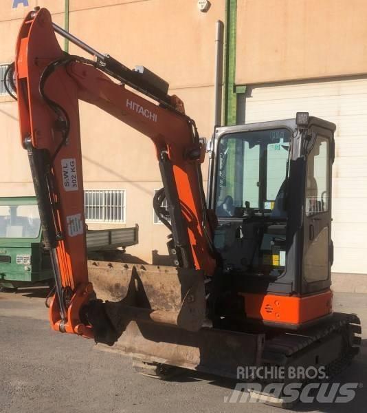 Hitachi ZX 33 U-5 A Mini kotrók < 7t