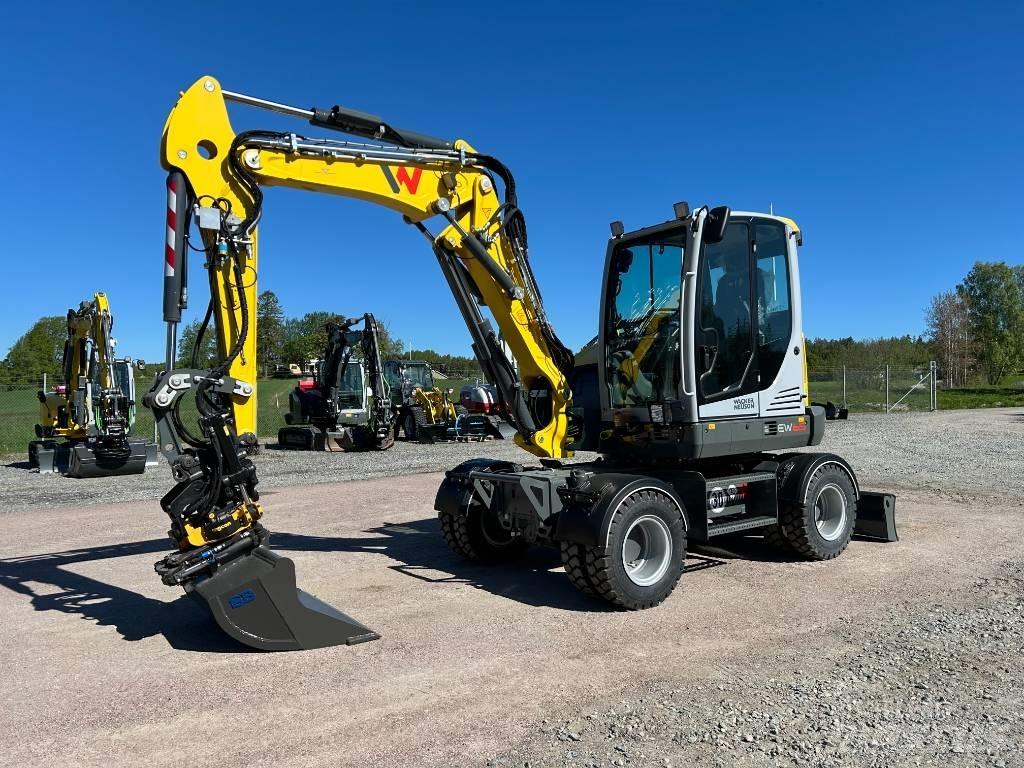 Wacker Neuson EW65 Gumikerekes kotrók