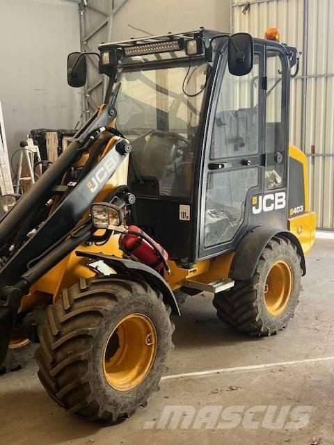 JCB 403 Mini homlokrakodók