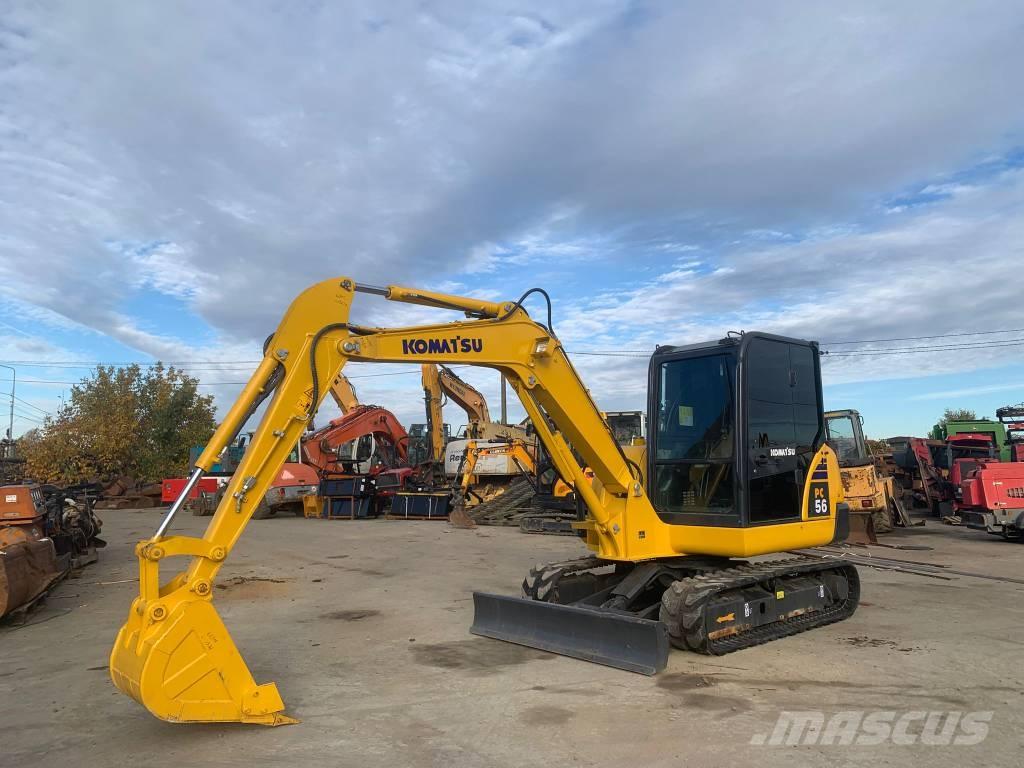 Komatsu PC 56-7 Mini kotrók < 7t